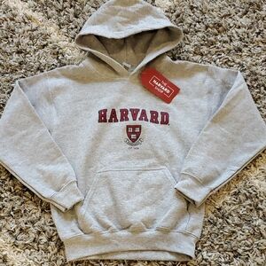 🛒 NEW Youth Small Harvard Crest Hoodie Sweatshirt